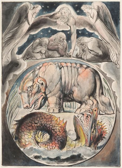 Los sueños malignos de Job de William Blake